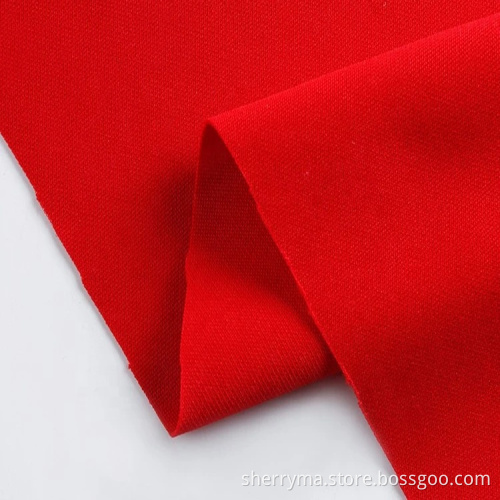 double side interlock polyester spandex blend fabric